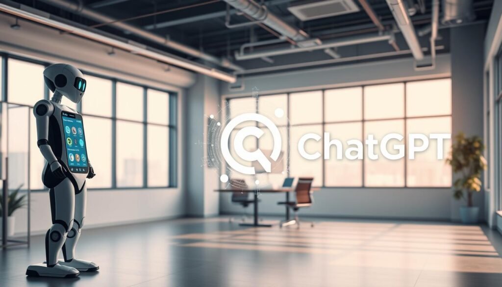 A sleek, modern office setting with a prominent AI assistant named "Sider" on the left, and the ChatGPT logo on the right. In the foreground, the Sider AI assistant stands tall and confident, its digital interface glowing with an array of productivity tools. In the middle ground, the ChatGPT logo hovers, surrounded by a cloud of digital information. The background showcases a clean, minimalist workspace, with large windows that allow natural light to pour in, creating a sense of openness and productivity. The scene is bathed in a warm, inviting glow, with subtle shadows and highlights that add depth and dimensionality. The overall mood is one of technological sophistication and the promise of enhanced productivity. A sleek, modern office setting with a prominent AI assistant named "Sider" on the left, and the ChatGPT logo on the right. In the foreground, the Sider AI assistant stands tall and confident, its digital interface glowing with an array of productivity tools. In the middle ground, the ChatGPT logo hovers, surrounded by a cloud of digital information. The background showcases a clean, minimalist workspace, with large windows that allow natural light to pour in, creating a sense of openness and productivity. The scene is bathed in a warm, inviting glow, with subtle shadows and highlights that add depth and dimensionality. The overall mood is one of technological sophistication and the promise of enhanced productivity.