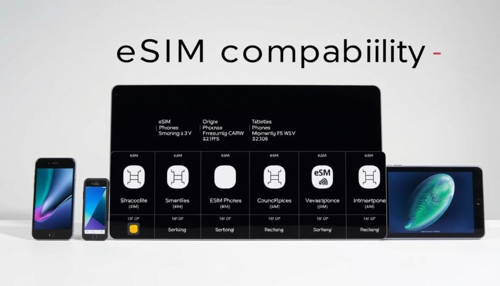 eSIM device compatibility comparison